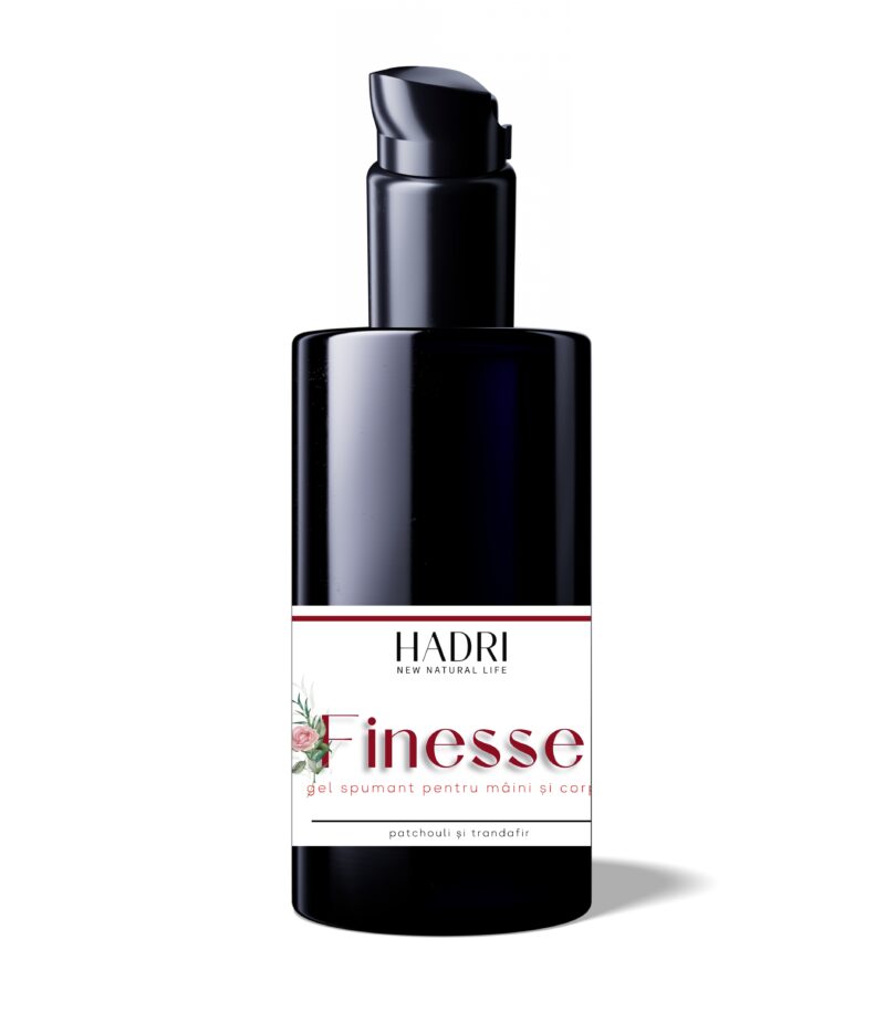 Hadri Finesse - gel spumant cu patchouli și trandafir - imagine 1