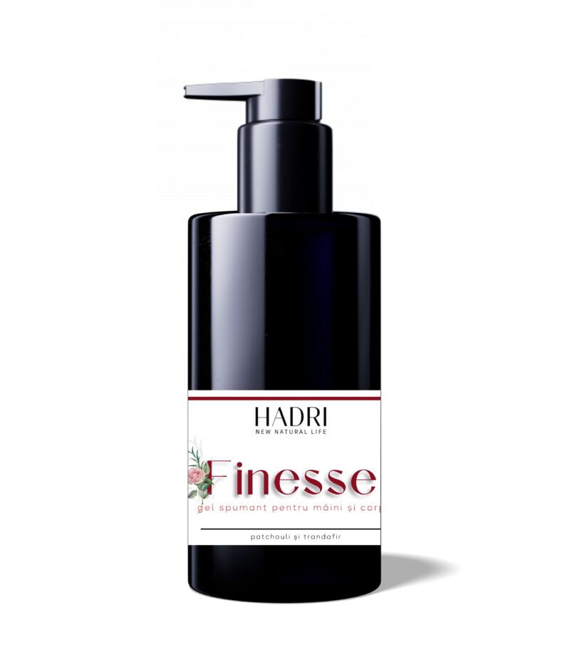 Finesse - gel spumant cu patchouli și trandafir - imagine 1