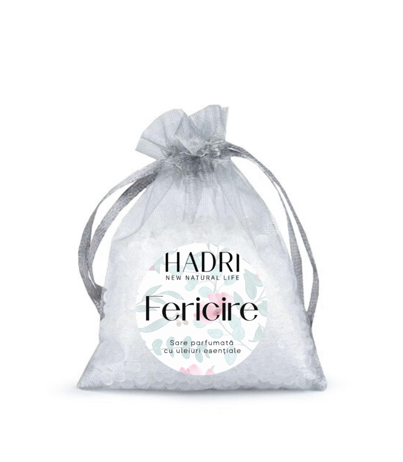 Sare parfumată cu uleiuri esențiale - Fericire - imagine 1